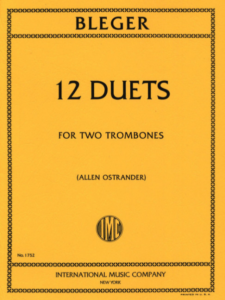 12 Duets for 2 trombones