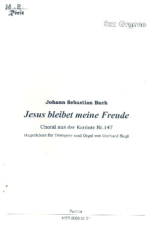 Jesus bleibet meine Freude aus BWV147 für Trompete und Orgel