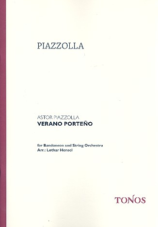 Verano Porteno für Bandoneon und Streichorchester