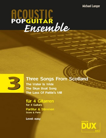 3 Songs from Scotland für 4 Gitarren (Ensemble)
