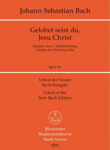 Gelobet seist du Jesu Christ Kantate Nr.91 BWV91