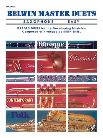 Belwin Master Duets vol.2 - easy for 2 saxophones