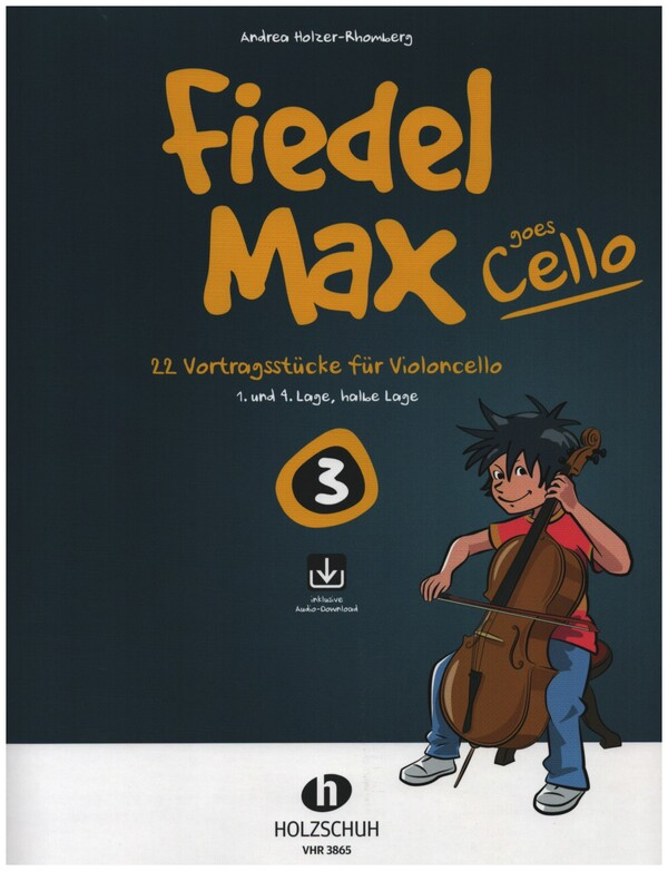 Alfons Holzschuh Musikverlag Jungen Spielband Für Cello Fiedel Max Goes Cello 3