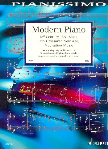 Schott Music Gmbh & Co.kg Sammelband Für Klavier Modern Piano - 20Th Century, Jazz, Blues, Po...