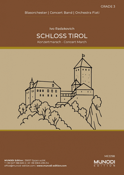 Schloss Tirol (Konzertmarsch) für Blasorchester