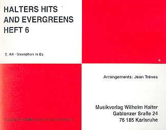 Halters Hits and Evergreens Band 6: für Blasorchester