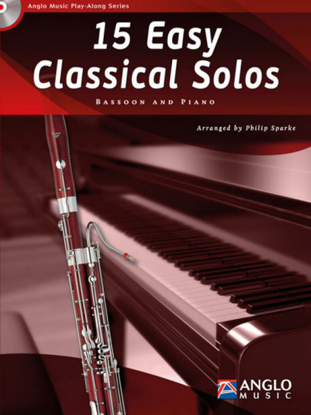 15 easy classical Solos (+CD) for bassoon and piano
