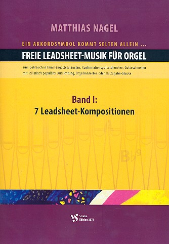 Spielband für Orgel Freie Leadsheet-Musik für Orgel 1