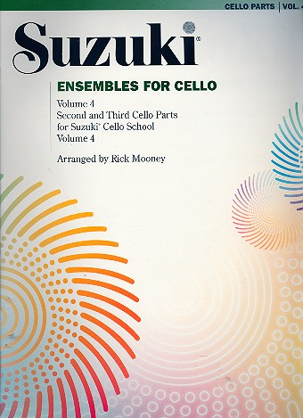 Ensembles for cello vol.4 score, part 2 and 3 for