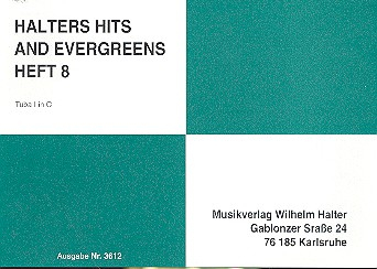 Halters Hits and Evergreens Band 8: für Blasorchester