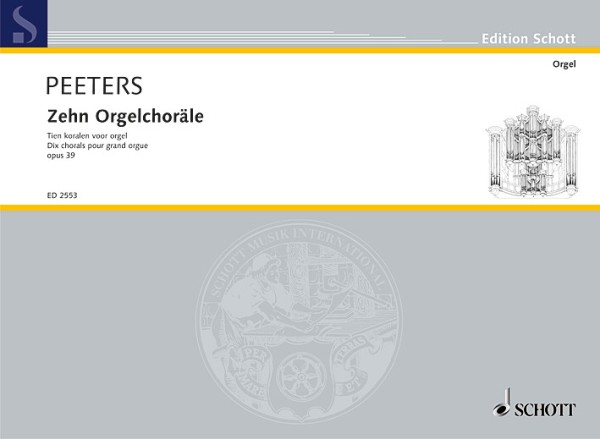 10 Orgelchoräle op.39 für Orgel