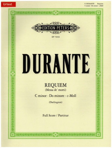 Requiem c-Moll für Soli, gem Chor und Orchester