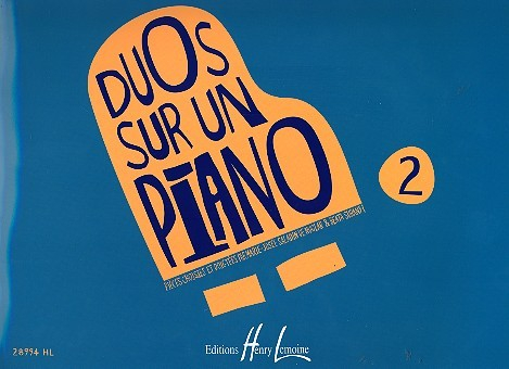 Duos sur un Piano vol.2 pour piano à 4 mains