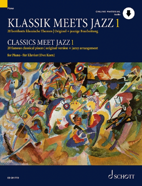 Spielbuch für Klavier Klassik meets Jazz 1