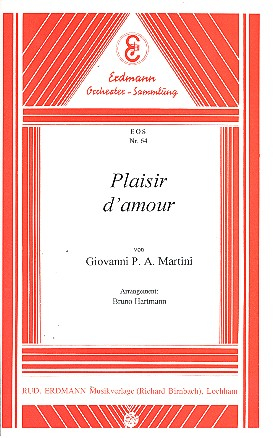 Plaisir d&#039;Amour: für Salonorchester