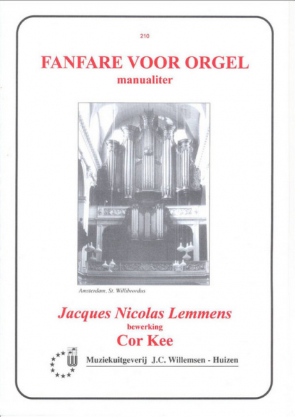 Fanfare for organ manualiter