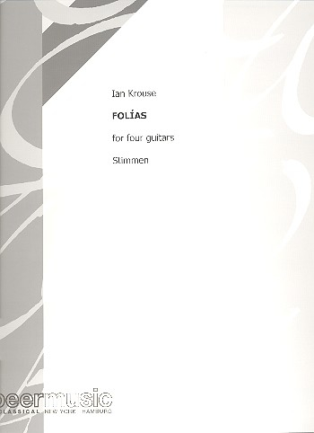 Folias for 4 guitars