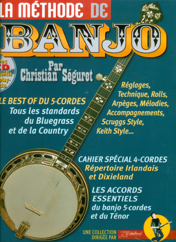 La méthode de Banjo (+CD) pour banjo 5-cordes et ténor