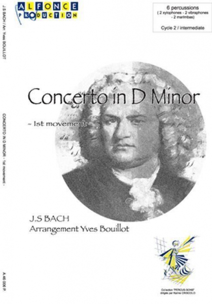 Concerto d Minor (First Movement) for 6 mallet instruments