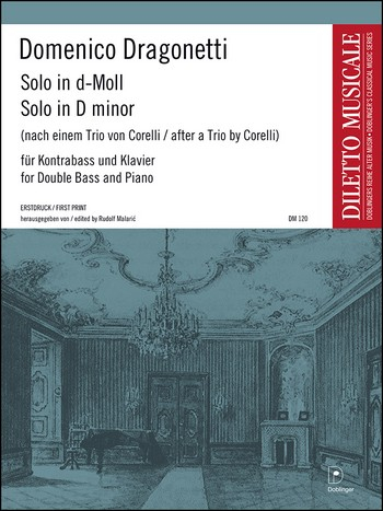 Solo d-Moll für Kontrabaß und Klavier