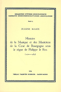 Histoire de la Musique et des Musiciens de la Your de Bourgogne sous le
