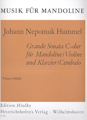 Grande Sonata C-Dur für Mandoline (Violine) und