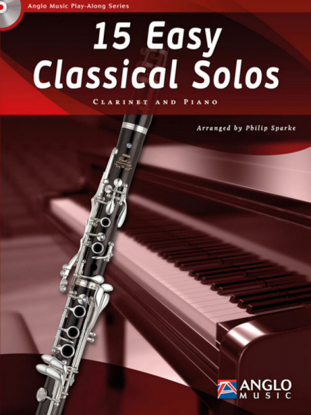15 easy classical Solos (+CD) for clarinet and piano
