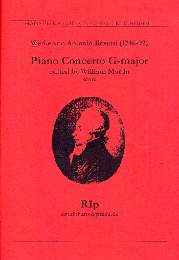 Concerto in G Major for piano and orchestra