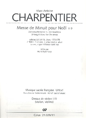 Messe de minuit pour Noel H9 für Soli, gem Chor und Orchester
