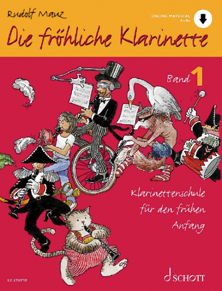 Schule für Klarinette Die fröhliche Klarinette 1