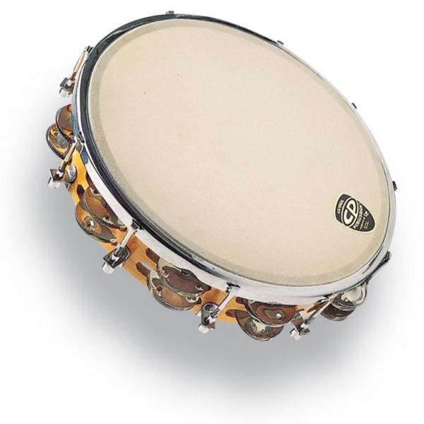 Tambourin Latin Percussion CP391 Tunable Head Wood