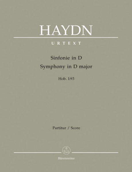 Sinfonie D-Dur Hob.I:93 für Orchester