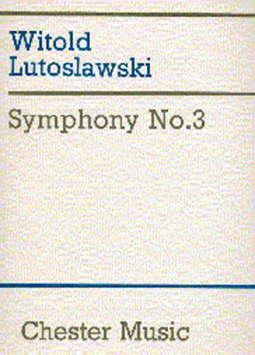 Symphony no.3 for orchestra score