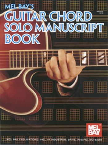 Guitar Chord Solo Manuscript Book