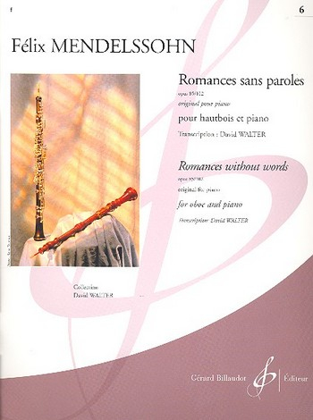 Romances sans paroles vol.6 op.85 et op.102