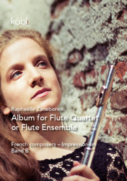 Album für Flötenquartett Band B für 4 Flöten (Ensemble) (Altflöte/Bassflöte ad lib)