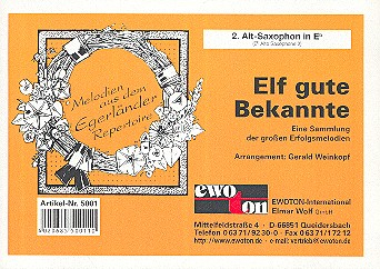 Mosch Welterfolge Band 6 - 11 gute Bekannte: für Blasorchester
