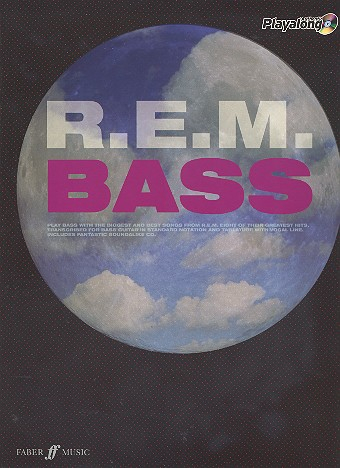 R.E.M. (+CD): Authentic Bass Playalong songbook vocal/bass/tab