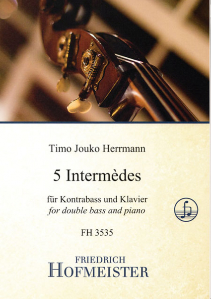 5 Intermèdes für Kontrabass und Klavier