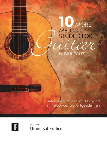 10 more melodic Studies für Gitarre
