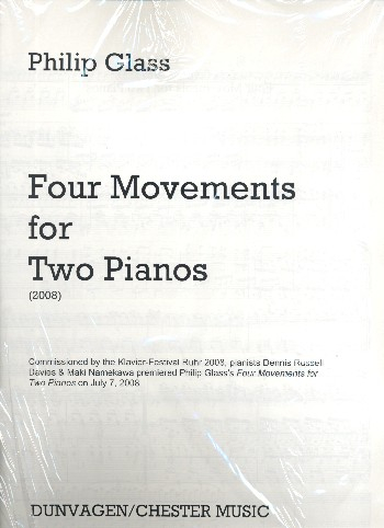 4 Movements for 2 pianos