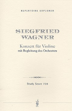 Konzert für Violine und Orchester Studienpartitur