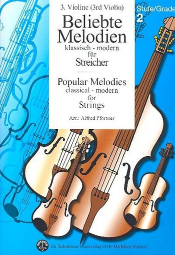 Beliebte Melodien Band 3 (Stufe 2) für Streichorchester