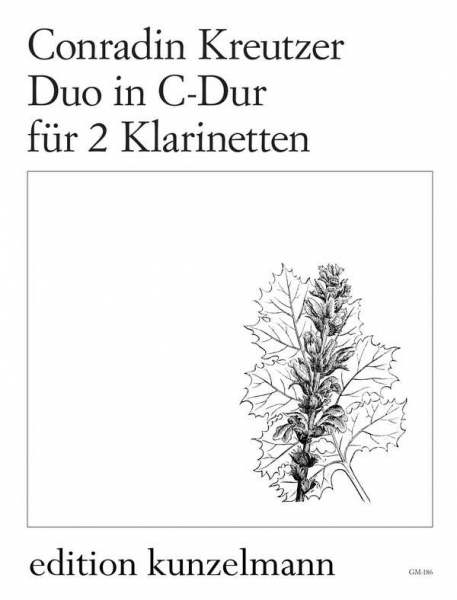 Duo C-Dur für 2 Klarinetten