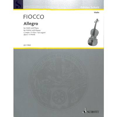 Solo für Violine Allegro