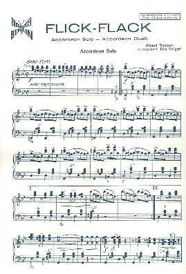 Flick-Flack für 1-2 Akkordeons