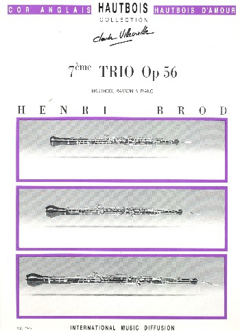 Trio no.7 op.56 pour hautbois, basson et piano