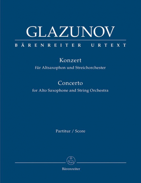 Konzert Es-Dur op.109 für Altsaxophon und Streichorchester