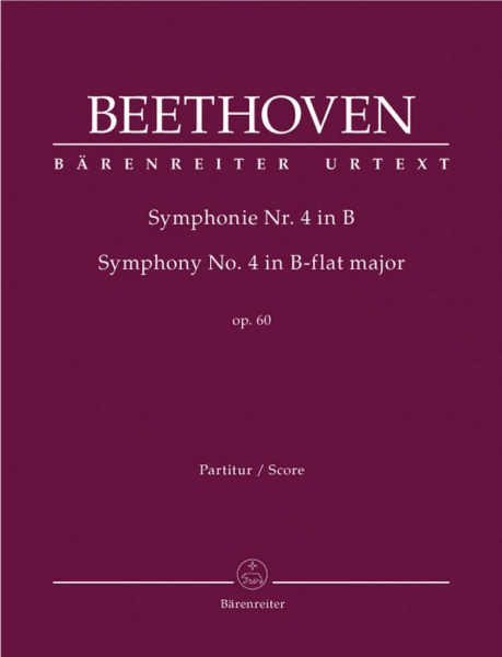 Sinfonie B-Dur Nr.4 op.60 für Orchester