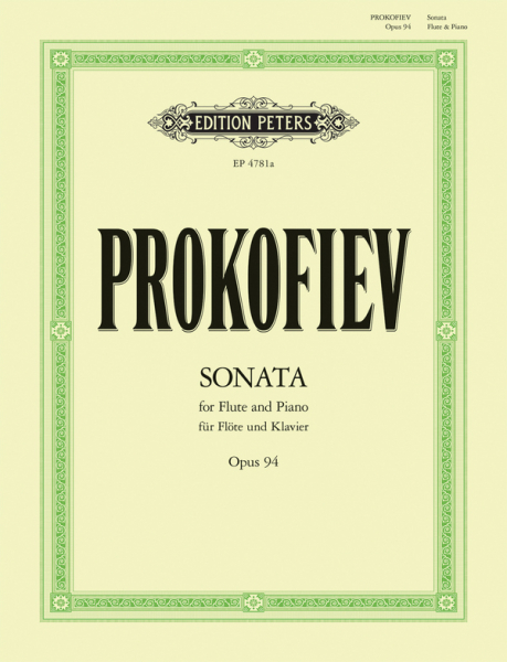 Sonate op.94 für Flöte und Klavier